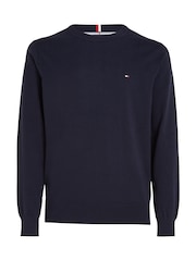 Tommy Hilfiger Blue 1985 Crew Neck Jumper - Image 4 of 6