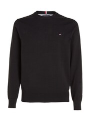črna - Tommy Hilfiger 1985 okrogel ovratnik; z okroglim ovratnikom pulover - Slika 4 iz 6