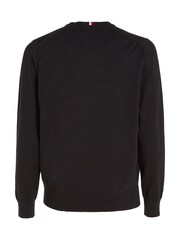 črna - Tommy Hilfiger 1985 okrogel ovratnik; z okroglim ovratnikom pulover - Slika 5 iz 6