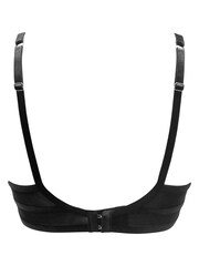 Pour Moi Black Icon Padded Underwired Plunge Bra - Image 4 of 4