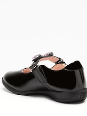 Lelli Kelly Rainbow Heart Removeable Charm Dolly Black Shoes - Image 2 of 6