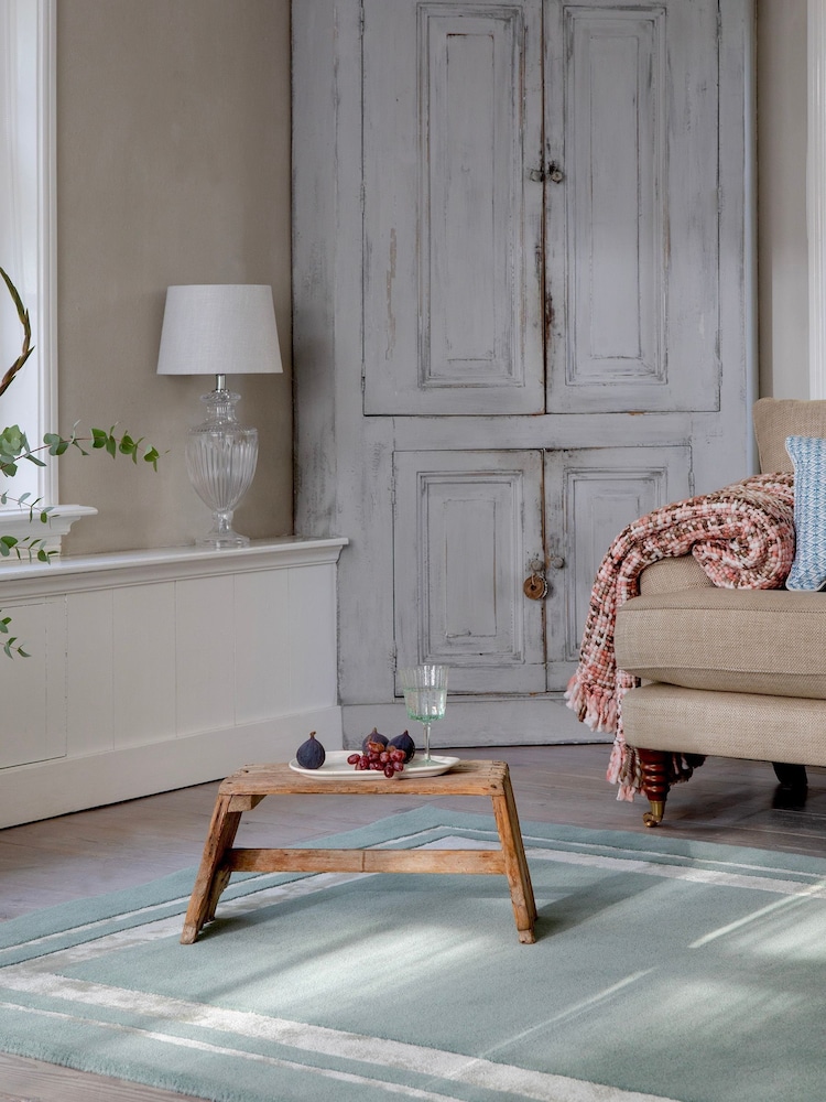 Laura Ashley Blue Redbrook Rug - Image 1 of 7