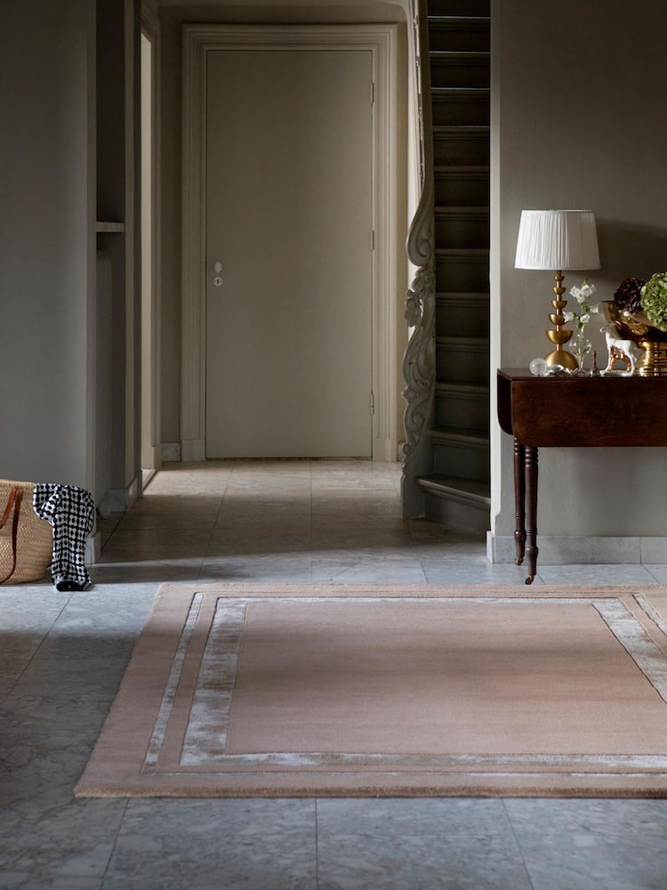 Laura Ashley Brown Redbrook Rug - Image 1 of 7
