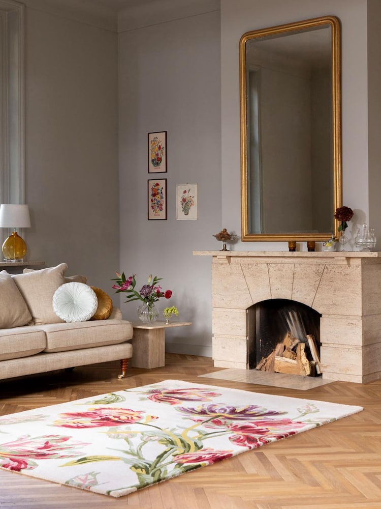 Laura Ashley Red Laura Ashley Gosford Rug - Image 1 of 7