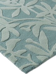 Laura Ashley Blue Cleavers Wool Rug - Image 6 of 6