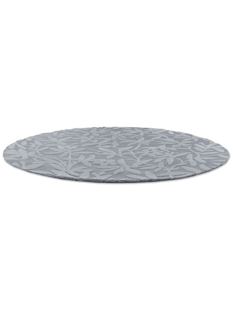 Laura Ashley Grey Cleavers Wool Rug - Image 1 of 4
