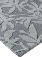 Laura Ashley Grey Cleavers Wool Rug - Image 4 of 4