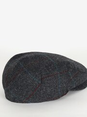 Barbour® Charcoal Grey Charcoal Grey Cairn Flat Cap - Image 2 of 5