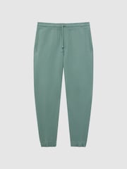 Reiss Fern Green Ali Garment Dye Joggers - Image 2 of 6
