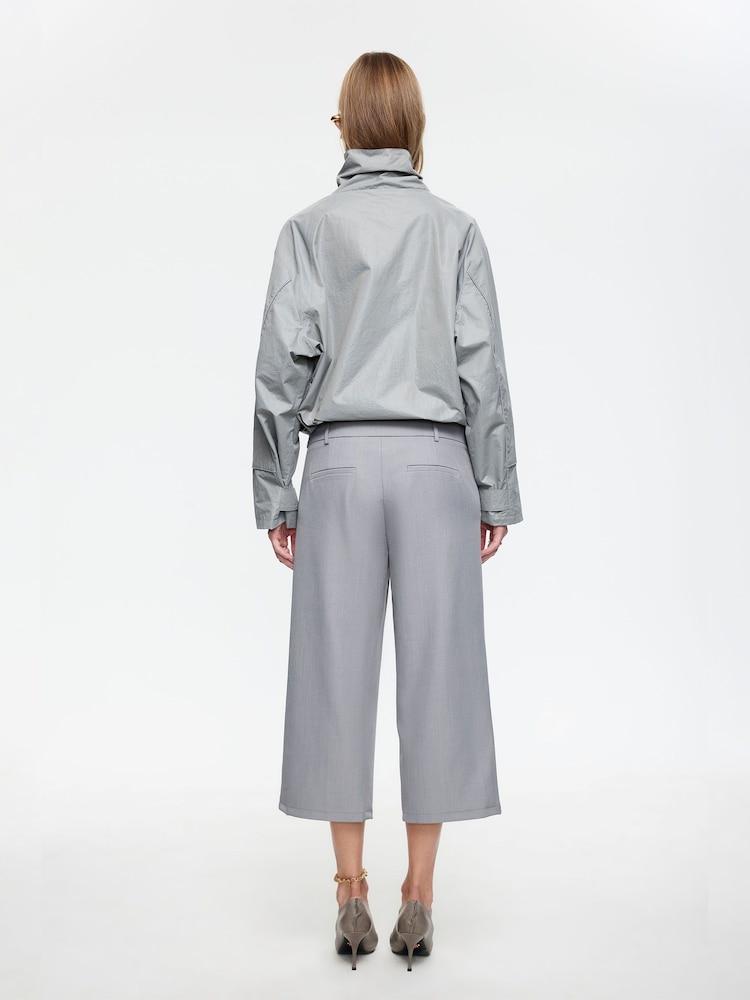 Lioness Silver Shoreline High Neck Cropped Windbreaker - Image 5 of 5