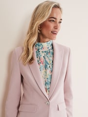 Phase Eight Pink Petite Eira Fitted Blazer - Image 4 of 6