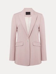 Phase Eight Pink Petite Eira Fitted Blazer - Image 6 of 6