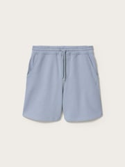 AllSaints Blue Asher Sweatshirt Shorts - Image 7 of 7