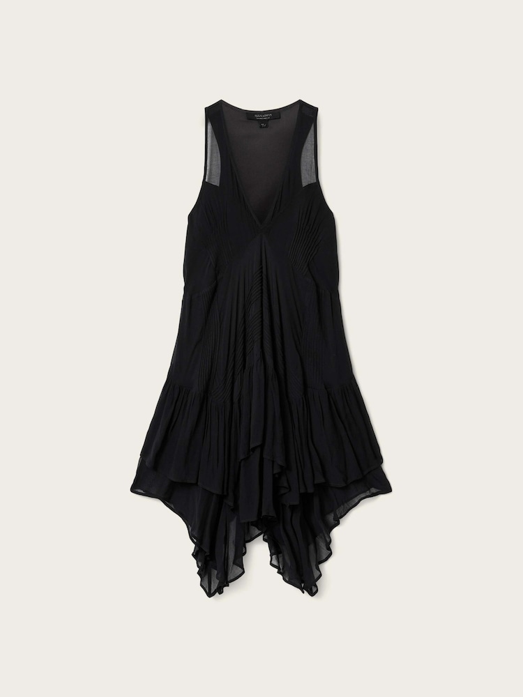 AllSaints Black Gretel Dress - Image 7 of 7 AllSaints Black Gretel Dress - Image 7 of 7