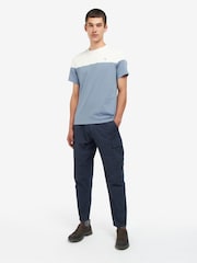Barbour® Navy Ripstop Relaxed Fit Cargo Trousers - Image 4 of 6
