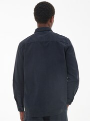 Barbour® Navy Chesterwood Workwear Shacket Overshirt - Image 2 of 7