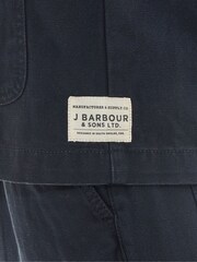 Barbour® Navy Chesterwood Workwear Shacket Overshirt - Image 5 of 7