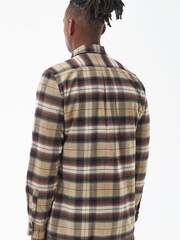 Barbour® Stone Askrigg Check Long Sleeve Shirt - Image 2 of 8