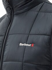 Barbour® Black Fell Borg Fleece Hybrid Gilet - Image 6 of 7