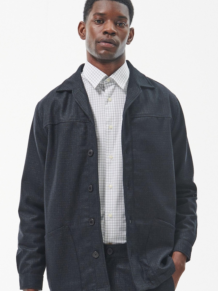 Barbour® Charcoal Grey Stonefort Overshirt - Image 1 of 9