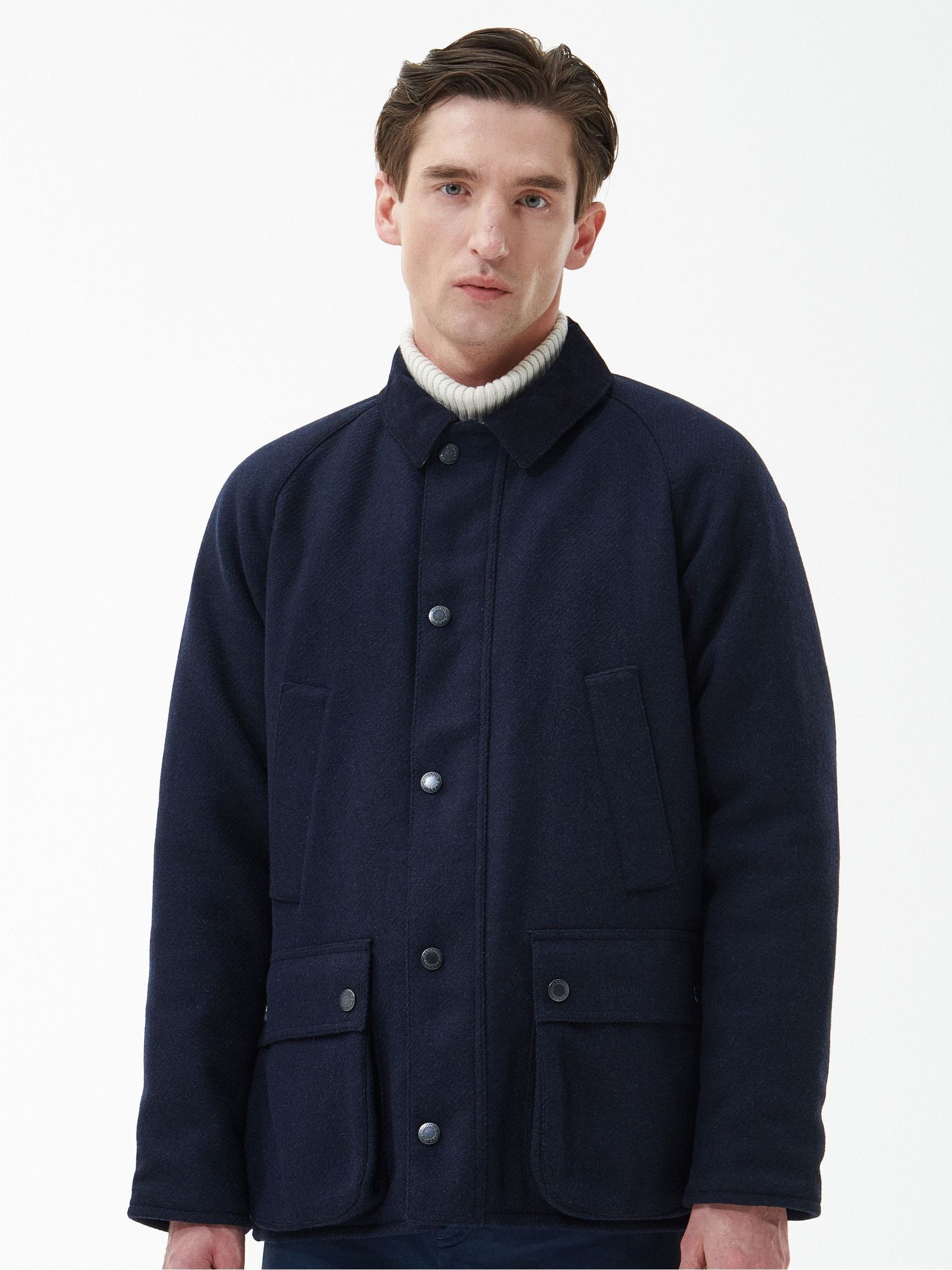 最旬トレンドパンツ Buy Barbour® Navy Bedale Wool Jacket from Next Germany ジャケット・アウター