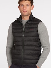 Barbour® Black Bretby Padded Gilet - Image 1 of 6