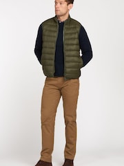 Barbour® Olive Green Bretby Padded Gilet - Image 3 of 6