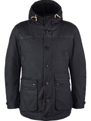 Barbour® Black Game Parka Jacket - Image 6 of 7