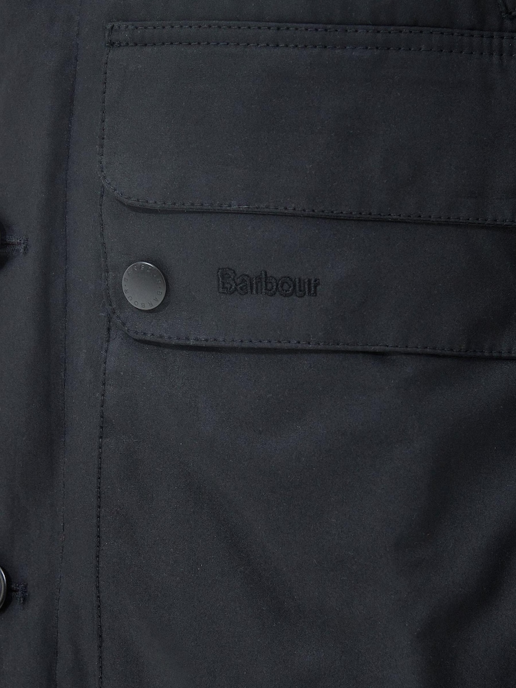 Barbour® Black Game Parka Jacket - Image 7 of 7
