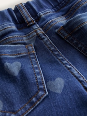 Boden Blue Adventure-flex Denim Heart Leggings - Image 3 of 3