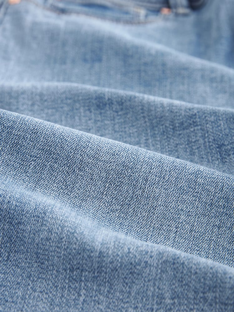 Mid Blue Power Stretch Slim Denim Jeans - Image 6 of 6