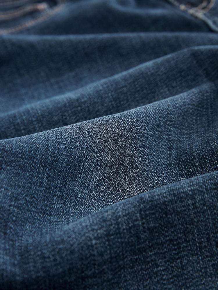 Dark Blue Power Stretch Denim Leggings - Image 2 of 2