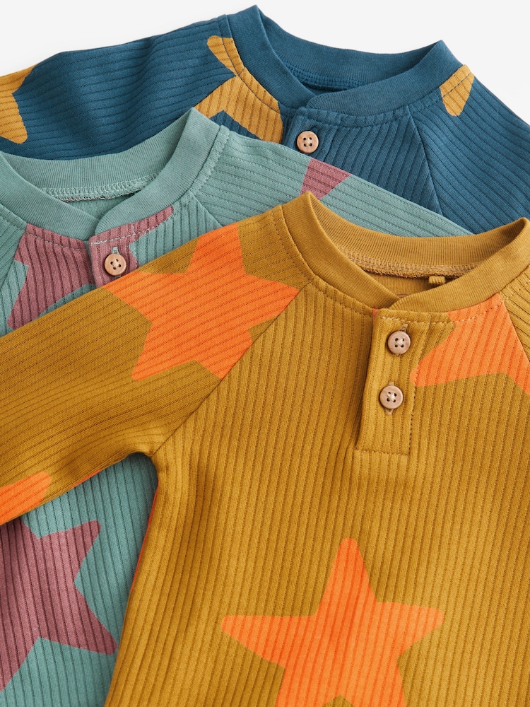 Bright Star Baby Bodysuits And Leggings 6 Piece Set - Image 3 of 4