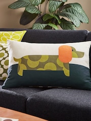 Orla Kiely 100% Cotton Daschund Cushion - Imagem 1 de 3