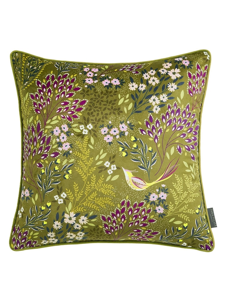 Sara Miller Songbird Cushion - Image 4 of 5
