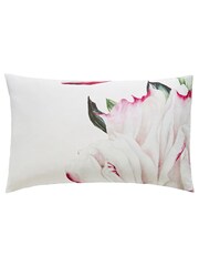 Voyage Set of 2 Pink Parcevall Peony 100% Cotton Pillowcases - Image 2 of 3