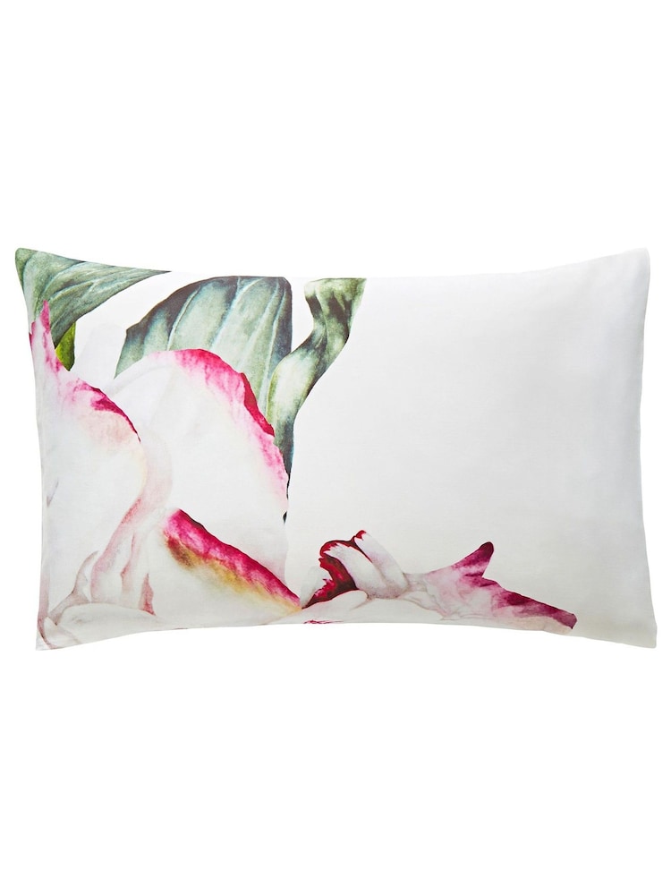 Voyage Set of 2 Pink Parcevall Peony 100% Cotton Pillowcases - Image 3 of 3