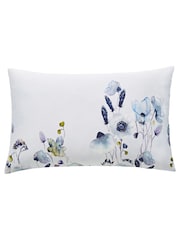 Voyage Set of 2 Blue Hibbertia Crocus 100% Cotton Pillowcases - Image 3 of 3