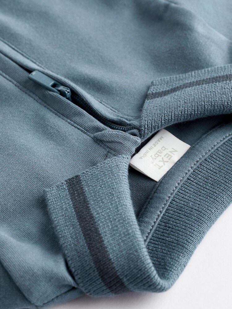 Blue Baby Polo Bodysuit And Leggings 2 Piece Set - Image 12 of 16