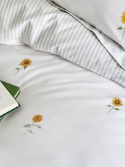 Sophie Allport Sunflowers 100% Cotton Duvet Cover and Pillowcase Set - Изображение 2 из 6
