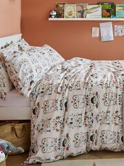 Cath Kidston Cream Save the Animal Duvet Cover and Pillowcase Set - Image 1 of 5