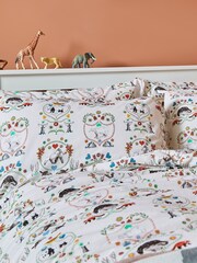 Cath Kidston Cream Save the Animal Duvet Cover and Pillowcase Set - Image 2 of 5