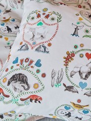 Cath Kidston Cream Save the Animal Duvet Cover and Pillowcase Set - Image 3 of 5