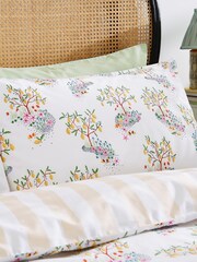 Cath Kidston White Lemon Trees Duvet Cover and Pillowcase Set - Image 2 of 5