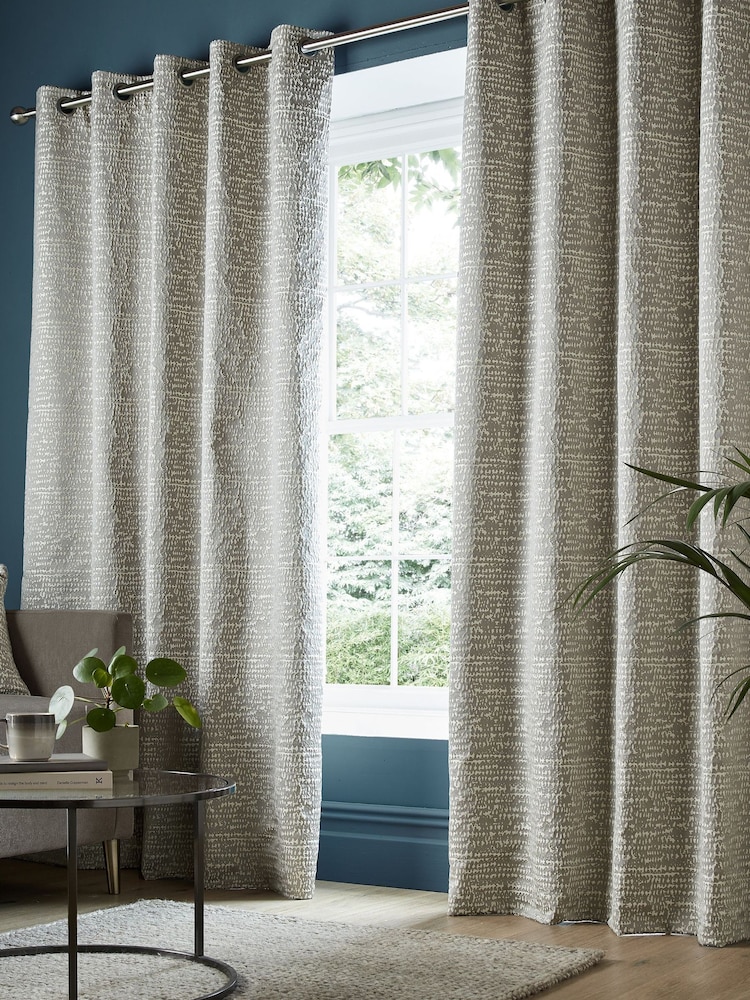 Ashley Wilde Tonwell Eyelet Curtains - Imagem 1 de 2