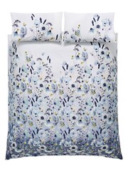 Voyage Blue Hibbertia Crocus 100% Cotton Duvet Cover and Pillowcase Set - Image 3 of 4