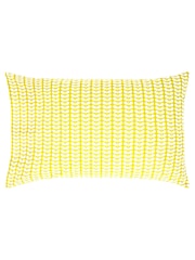 Orla Kiely Yellow Tiny Stem 100% Cotton Duvet Cover and Pillowcase Set - Image 4 of 4