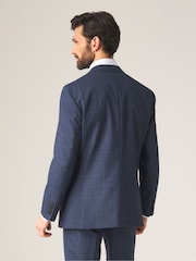 Azul - Sartorial - Chaqueta de traje ajustada a cuadros Anello de Skopes - Imagen 4 de 7