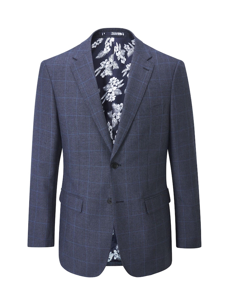 Azul - Sartorial - Chaqueta de traje ajustada a cuadros Anello de Skopes - Imagen 7 de 7 Azul - Sartorial - Chaqueta de traje ajustada a cuadros Anello de Skopes - Imagen 7 de 7