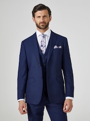 Skopes Blue Tailored Harcourt Suit Jacket - Image 1 of 8